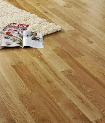 China 1-strip engineered oak flooring AB Grade, UV Lacquered or Oiled for sale