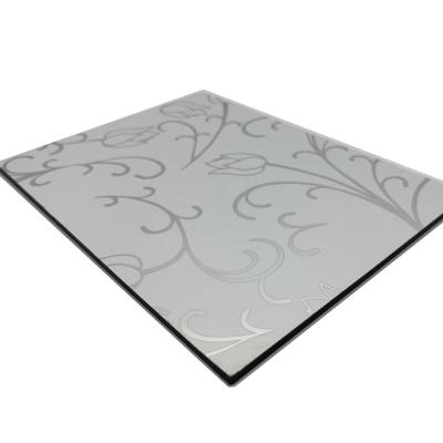 China Modern Aluminum Plastic PET Film Laser Design ACM ACP Composite Panel For Kitchen for sale