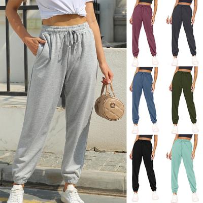 China Factory Directly Wholesale Private Logo Waterproof Cargo Pants Jogger Women Sweatpants for sale