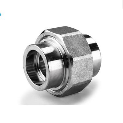 China Joint Lines Pipe Manufacturer Made Socket Weld Pipe Fitting Forged Socketweld Union for sale