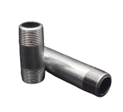 China A105/A105N A182 F304/304L F51 Pipe Fittings Pipe Nipple ASME B16.11 GB/T 14383 Equal for sale