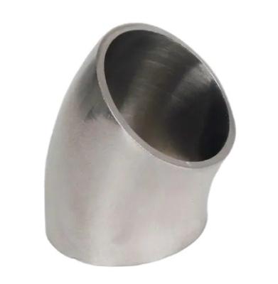 China Pipe Lines Connect China Manufacturer Steel Butt Welded Pipe Fittings Butt Welding 45 Degree Elbow for sale