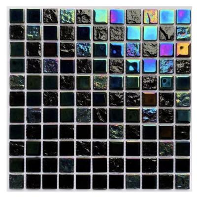 China Hotel Indoor Gold Ceramics Mosaic for Swimming Pool and Wall Background Featuring Function for sale