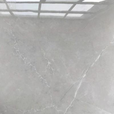 Chine Verre de salle de bains vitrifié Carrara Carreaux de mur vitrés poli avec conception en marbre 3d à vendre