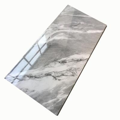 China Large Format Floor Tile 600*1200 Porcelain Grey Marble Tile with Wear-Resistance for sale