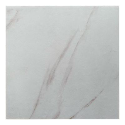 China 300*300 White Carrara Marble Bathroom Tiles with Slip Resistant Ceramic Material for sale