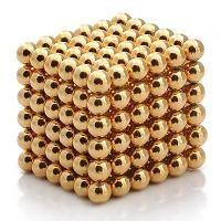 China N35 sphere Neocube toys with gold plating for sale