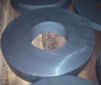 China larg size Ferrite magnet for loudspeaker for sale