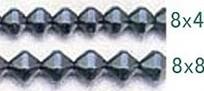 China hexagon  hematite beads  for sale