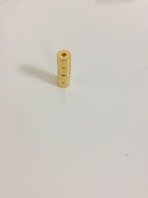 China 6x6 gold clasp for making jewelry for sale