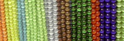 China cat eyes beads for jewelry making for sale