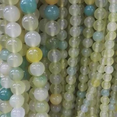 China grape agate  round beads for sale