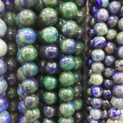 China Azurite  round beads for sale