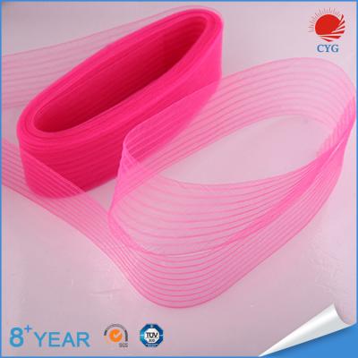 China Durable 10mm Polyester Horsehair Braid / Crinoline For Kid's Wedding Dress Decoration Hat for sale