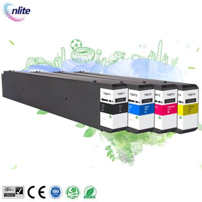 China COMPATIBLE New Product T887 T8871-T8874 Compatible Ink Cartridge With Dye Ink For Epson Workforce Enterprise Wf-c17590 Printers for sale