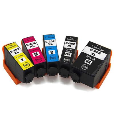 China Compatible Premium Color Printer T202XL 202XL Ink Cartridge COMPATIBLE For Epson Expression Home XP-5100 Workforce WF-2860 for sale