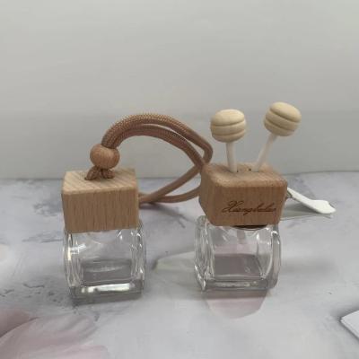 China Personal Care Car Pendant 2021 In The Shape Of Luggage Glass Bottles Glass Bottle Colorful Perfume Arabic for sale