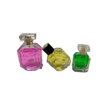 China Perfume Packaging Best Quality Square Empty Bottles For Sale Glass Perfume Bottle With Atomizer for sale