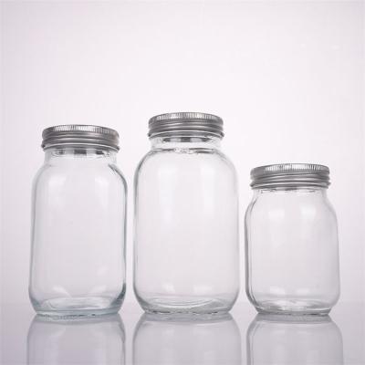 China Multifunctional Small Spice Jar Bottle Kitchen Mini Stocked Mason Jar With Lid Screw for sale