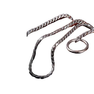 China Wholesale DETACHED Chain Anti Snake Chain Anti Corrosion Metal Dog Anti Corrosion Anti Traction Chain Bright Silvery for sale