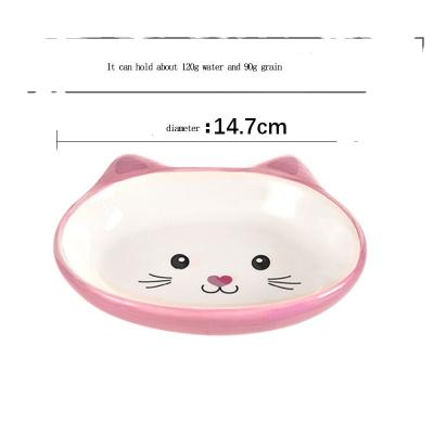 China Viable Color Ceramic Dog Bowl Pet Bowl Hot Selling Custom Pet Bowl Convenient And Easy To Clean for sale