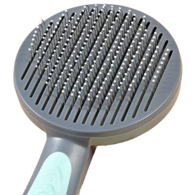 China Hot Selling Curved Needle Viable Comb Dog and Cat Hair, Durable for Removing Dog Hair from Pet Combs for sale