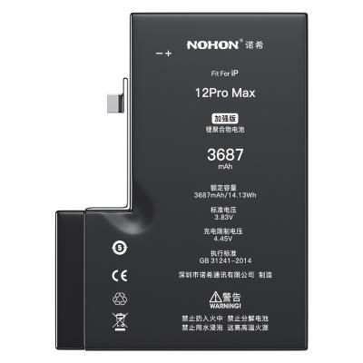 China Mobile Phone NOHON OEM New Cycle High Quality Replacement Battery For Apple iPhone 12 11 PRO max ProMAX mini 12Mini 11Pro 12Pro max for sale