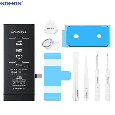 China High Quality NOHON 2022 Mobile Phone Zero Cycle Battery For iPhone 6 6S Mobile Phone Batteries Free Tools Standard Capacity for sale