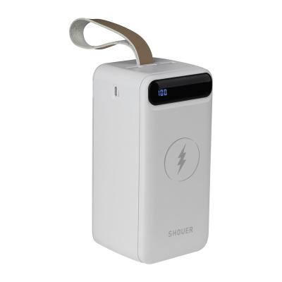 China Industrial Fast Charging Powerbank Support MI Multi Function Suction Electric Portable Charger Power Bank for sale