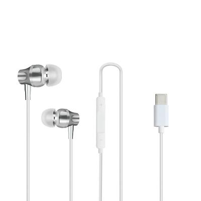 China In-Ear Earbuds Wired Stereo Earphone In-Ear Type C Audifono Earphone For Samsung S10 S9 S8 Earphone for sale