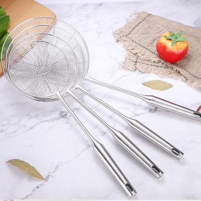 China Solid Wire Leakage Spider Filter Skimmer Stainless Steel Viable Wholesale Kitchenware for sale