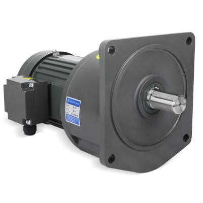 China DZCD 0.4KW gear motor with brake reduction motor electric induction small AC motor with reducer E-750-15-SB for sale