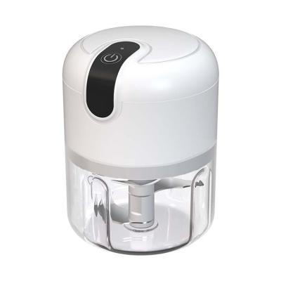 China Viable Electric Garlic Chopper Mini Usb Masher 250ML Garlic Crusher for sale