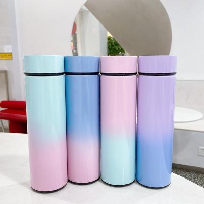 China New Multicolor Business Christmas Special Sale Stainless Steel Thermos Environmental Friendly Smart Mug for sale