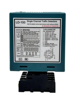 China 15-2000 μH 100-240 VAC Detector de loop de canal único para detecção precisa da segurança da barreira de explosão à venda