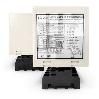 China 17 Dip Switch Dual Channel Loop Detektor 15μH-2000μH Selbstdrehbereich zu verkaufen