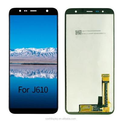 China mobile touch screen j610 j4 plus j6 plus j4+ j6+ for SAMSUNG MOBILE lcd j610 j4 plus j6 plus j4+ j6+ 6 inch display for sale