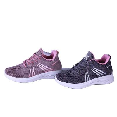 China Factory wholesale 2021 new arrival fashion woman comfortable EVA sports steal to knit sneaker walking shoes shoes for sale