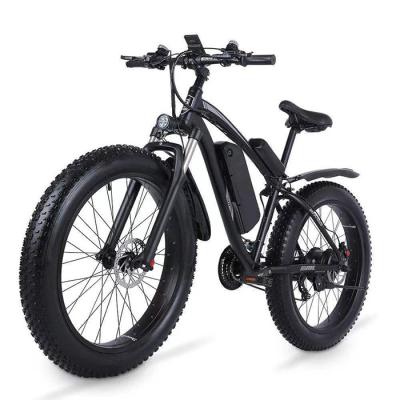 China Low Freight 350W Aluminum Alloy Electric Fat Bike Fashion Mountain Bike For Men 500W Fat Tire Electric Bike For Sale for sale