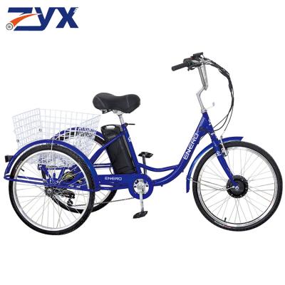 China High quality road bicycle electric tricycle for adult OEM new tricycle cargo model tricycle for sale