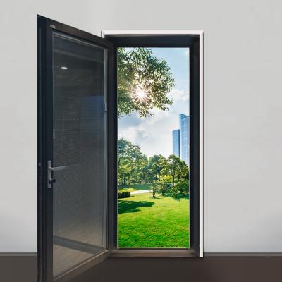 China China Modern Professional Customized Aluminum Casement Glass Door for sale