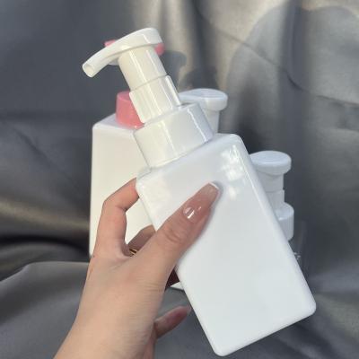 China Personal Care Hair Care Packaging Supplier Hand Wash Large Liquid Soap Wholesale Bottle Foam 450ml Plastic Pump Bottle 40/410 42/410 for sale