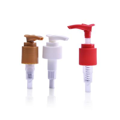 China Non Spill Screw On 28/410 24/410 24/400 Gold Lotion Pump, Gold 28/400 Pump Lotion, Custom Gold Hand Wash 28mm Lotion Pump Dispenser for sale