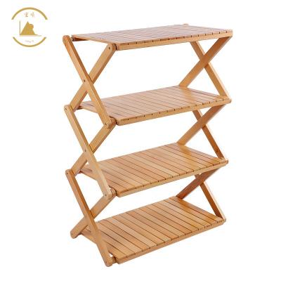 China Sustainable Outdoor Wooden Folding Rack for sale