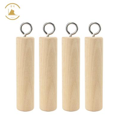 China Full Upper Body And Core Workout Factory Direct Aliba Single Wooden Pull Up Grip Grips Tester Climbing Training Tools For Workout Grip Strength for sale