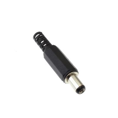 China Power Male DC 5.5mmx2.1mm DC Power Plug Socket Connector 5.5*2.1/2.5 Plug Solder Wire Adapter 5.5x2.1 DC Electrical Plugs for sale