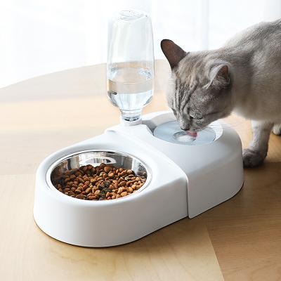 China Automatic direct feeder dog food bowl maker pet drinking water dispenser raised pet food bowls for sale