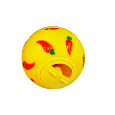 China Sustainable Custom Hard Durable Natural Rubber Floatable Interactive Pet Toys for sale