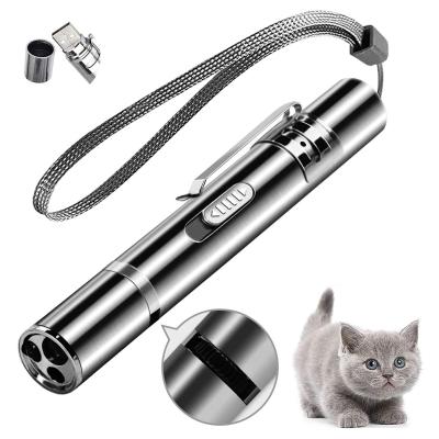 China Custom Funny Pet Red Laser Pointer Exercise Viable Interactive 3 In 1 Pet Toys for sale