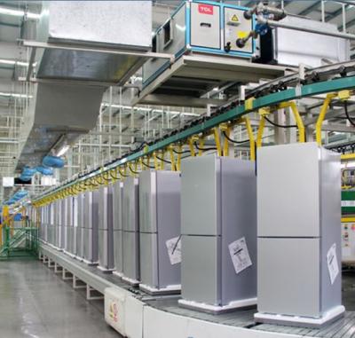 China Single-temperature Refrigerator Production Line Automatic Refrigerator Production for sale